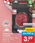 Filetsteak vom Jungbullen Angebote von GUT PONHOLZ bei Netto Marken-Discount Ludwigshafen für 3,29 €