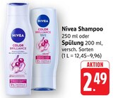 Color Brilliance Shampoo Angebote von Nivea bei E center Leinfelden-Echterdingen für 2,49 €