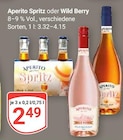 Spritz im Angebot bei GLOBUS in Hof Spritz Angebote von Aperito bei GLOBUS Hof für 2,49 €