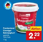 Cremiger Rahmjoghurt im Angebot bei Netto Marken-Discount in Bamberg Cremiger Rahmjoghurt Angebote von Frankenland bei Netto Marken-Discount Bamberg für 2,22 €