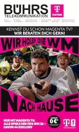 Telekom Partner Bührs Melle Prospekt für Melle: "WIR HOLEN DIE WM NACH HAUSE", 8 Seiten, 01.05.2026 - 31.05.2026
