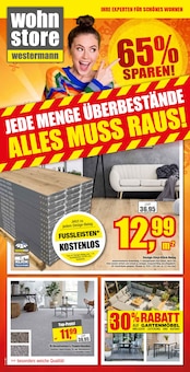wohnstore Westermann Prospekt der Woche "IHRE EXPERTEN FÜR SCHÖNES WOHNEN" Seite 1, 01.09.2025 bis 27.09.2025 für Rheda-Wiedenbrück Aktueller wohnstore Westermann Prospekt "IHRE EXPERTEN FÜR SCHÖNES WOHNEN" Seite 1 von 10 Seiten für Rheda-Wiedenbrück