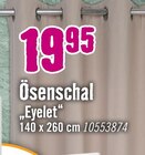 Ösenschal 'Eyelet' im Angebot bei Hornbach in Duisburg Ösenschal 'Eyelet' Angebote bei Hornbach Duisburg für 19,95 €