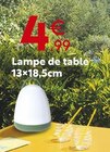 Lampe de table dans le catalogue Maxi Bazar