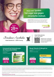 mea - meine apotheke Prospekt der KW 48 "Unsere November-Angebote" Aktueller mea - meine apotheke Prospekt "Unsere November-Angebote" Seite 1 von 4 Seiten