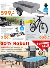 Aktueller Globus-Baumarkt Prospekt mit Mountainbike, "Immer eine Idee besser", Seite 4