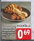 Franzbrötchen von Gut&Günstig für 0,69 € bei EDEKA im Angebot Franzbrötchen von Gut&Günstig im aktuellen EDEKA Prospekt