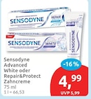 Advanced White oder Repair&Protect Zwischenzahn von Sensodyne im aktuellen budni Prospekt