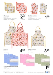 Prix et réduction Cuisine Enfant dans le prospectus Zeeman en cours Offre Cuisine Enfant dans le catalogue Zeeman du moment à la page 6