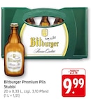 Premium Pils Stubbi im Angebot bei EDEKA in Tübingen Premium Pils Stubbi Angebote von Bitburger bei EDEKA Tübingen für 9,99 €
