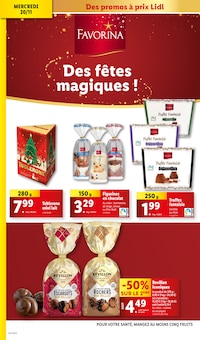 Promo Mini Chocolat dans le catalogue Lidl du moment à la page 28