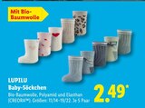 Aktuelle Babykleidung Angebote bei Lidl in Krefeld Aktuelles Baby-Söckchen Angebot bei Lidl in Krefeld ab 2,49 €