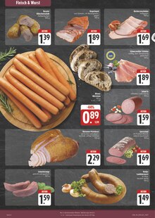 Wurst im E center Prospekt "Wir lieben Lebensmittel!" mit 28 Seiten (Jena)