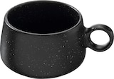 Kaffeebecher aus Keramik, schwarz von Dekorieren & Einrichten für 4,95 € bei dm-drogerie markt im Angebot Kaffeebecher aus Keramik, schwarz von Dekorieren & Einrichten im aktuellen dm-drogerie markt Prospekt