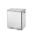 Poubelle de tri en métal - CARREFOUR HOME en promo chez Carrefour Nîmes à 49,99 €