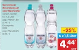 Mineralwasser oder Nearwater im Netto Marken-Discount Prospekt Mineralwasser oder Nearwater von Gerolsteiner im aktuellen Netto Marken-Discount Prospekt für 4,44 €