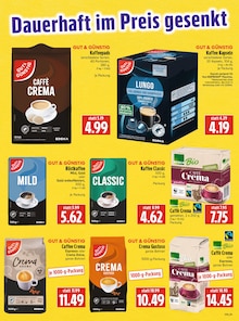 Kaffee im EDEKA Prospekt "Aktuelle Angebote" mit 20 Seiten (Gießen)