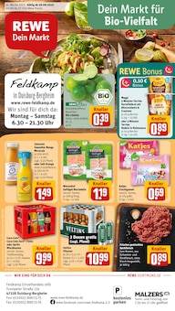 Aktueller REWE Prospekt für Duisburg mit  Seiten