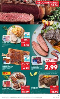Schweinefilet im Kaufland Prospekt "KNÜLLER" mit 67 Seiten (Mönchengladbach)