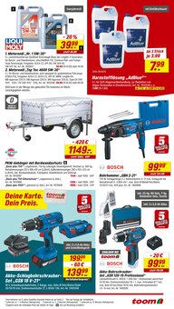 Motoröl im aktuellen toom Baumarkt Prospekt (Gelsenkirchen) Motoröl im toom Baumarkt Prospekt "Respekt, wer's selber macht." mit 12 Seiten (Gelsenkirchen)