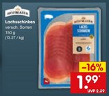 Lachsschinken im Netto Marken-Discount Prospekt Lachsschinken von Hofmaier im aktuellen Netto Marken-Discount Prospekt für 1,99 €