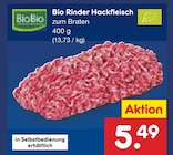 Bio Rinder Hackfleisch Angebote von BioBio bei Netto Marken-Discount Kaufbeuren für 5,49 €