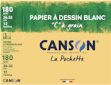 Papier à dessin - CANSON - Monoprix Margaret Papier à dessin - CANSON à 2,79 € dans le catalogue Monoprix Margaret