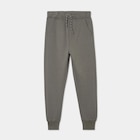 Pantalon de jogging molleton vert kaki garçon en promo chez La Halle Pantalon de jogging molleton vert kaki garçon dans le catalogue La Halle