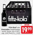 Fritz-Kola bei Trinkgut im Prospekt "" für 19,99 €