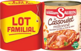 Le Cassoulet Mitonné - WILLIAM SAURIN - Aldi Le Cassoulet Mitonné - WILLIAM SAURIN à 5,39 € dans le catalogue Aldi