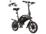 D3S E-Bike 36V Klapprad Kompakt-/Faltrad (Laufradgröße: 14 Zoll, Erwachsene-Rad, 360 Wh, Schwarz (Black)) im MediaMarkt Saturn Prospekt D3S E-Bike 36V Klapprad Kompakt-/Faltrad (Laufradgröße: 14 Zoll, Erwachsene-Rad, 360 Wh, Schwarz (Black)) von DYU im aktuellen MediaMarkt Saturn Prospekt für 469,99 €