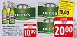 Pilsener Angebote von Beck's bei EDEKA Koblenz für 10,99 €