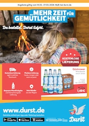 Durst.de Prospekt für Rostock: "Du bestellst. Durst liefert.", 2 Seiten, 14.02.2026 - 27.02.2026