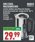 Aktuelles EDELSTAHL-WASSERKOCHER Angebot bei Marktkauf in Ahlen ab 29,99 €