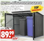 Wreesmann - METALL-MÜLLTONNENGARAGE Angebot im Prospekt METALL-MÜLLTONNENGARAGE bei Wreesmann im Prospekt "" für 89,99 €