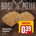 Weltmeisterbrötchen Angebote von BROT & MEHR bei REWE Leinfelden-Echterdingen für 0,39 €