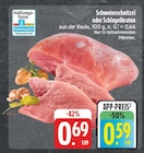 Schweineschnitzel im aktuellen Prospekt bei EDEKA in Plankenfels