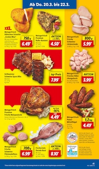 Rindfleisch im Lidl Prospekt "LIDL LOHNT SICH" mit 61 Seiten (Mainz)