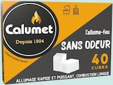 Cubes Allume-Feu Sans Odeur X40 - Calumet dans le catalogue Intermarché Hyper