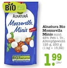 Bio Mozzarella Minis im Angebot bei E center in Karlsruhe Bio Mozzarella Minis Angebote von Alnatura bei E center Karlsruhe für 1,99 €