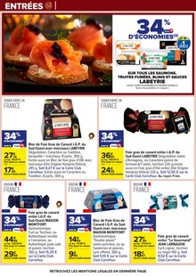 Promo Saucisse fumée dans le catalogue Carrefour du moment à la page 71