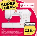 Freiar-Nähmaschine M2405 Angebote von Singer bei Netto mit dem Scottie Eberswalde für 119,00 €