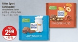 Schokolade Angebote von Ritter Sport bei V-Markt Kempten für 2,99 €