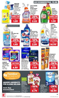 Vollwaschmittel im aktuellen Kaufland Prospekt (Mannheim) Vollwaschmittel im Kaufland Prospekt "Hier bin ich richtig" mit 63 Seiten (Mannheim)