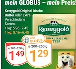 Original irische Butter im Angebot bei GLOBUS in Viersen Original irische Butter Angebote von Kerrygold bei GLOBUS Viersen für 1,29 €