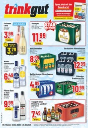 Trinkgut Getränkemärkte Prospekt der aktuellen Woche mit 10 Seiten, gültig von 23.02.2026 bis 28.02.2026, in Dassel und Umgebung Aktueller Trinkgut Getränkemärkte Prospekt in Dassel und Umgebung, "Aktuelle Angebote" mit 10 Seiten, 23.02.2026 - 28.02.2026