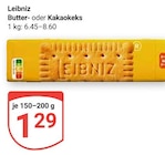 Aktuelles Butter- oder Kakaokeks Angebot bei GLOBUS in Salzgitter ab 1,29 €