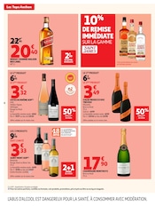 Promos Whisky dans le catalogue "LES TOPS" de Auchan Hypermarché Whisky en promo dans le catalogue Auchan Hypermarché à la page 8