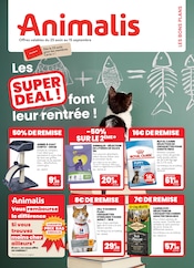 Croquettes Chien Angebote im Prospekt "Les super deal font leur rentrée !" von Animalis auf Seite 1