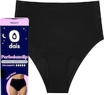 Periodenunterwäsche Slip Night schwarz Gr. L von dais im aktuellen dm-drogerie markt Prospekt für 19,95 €
